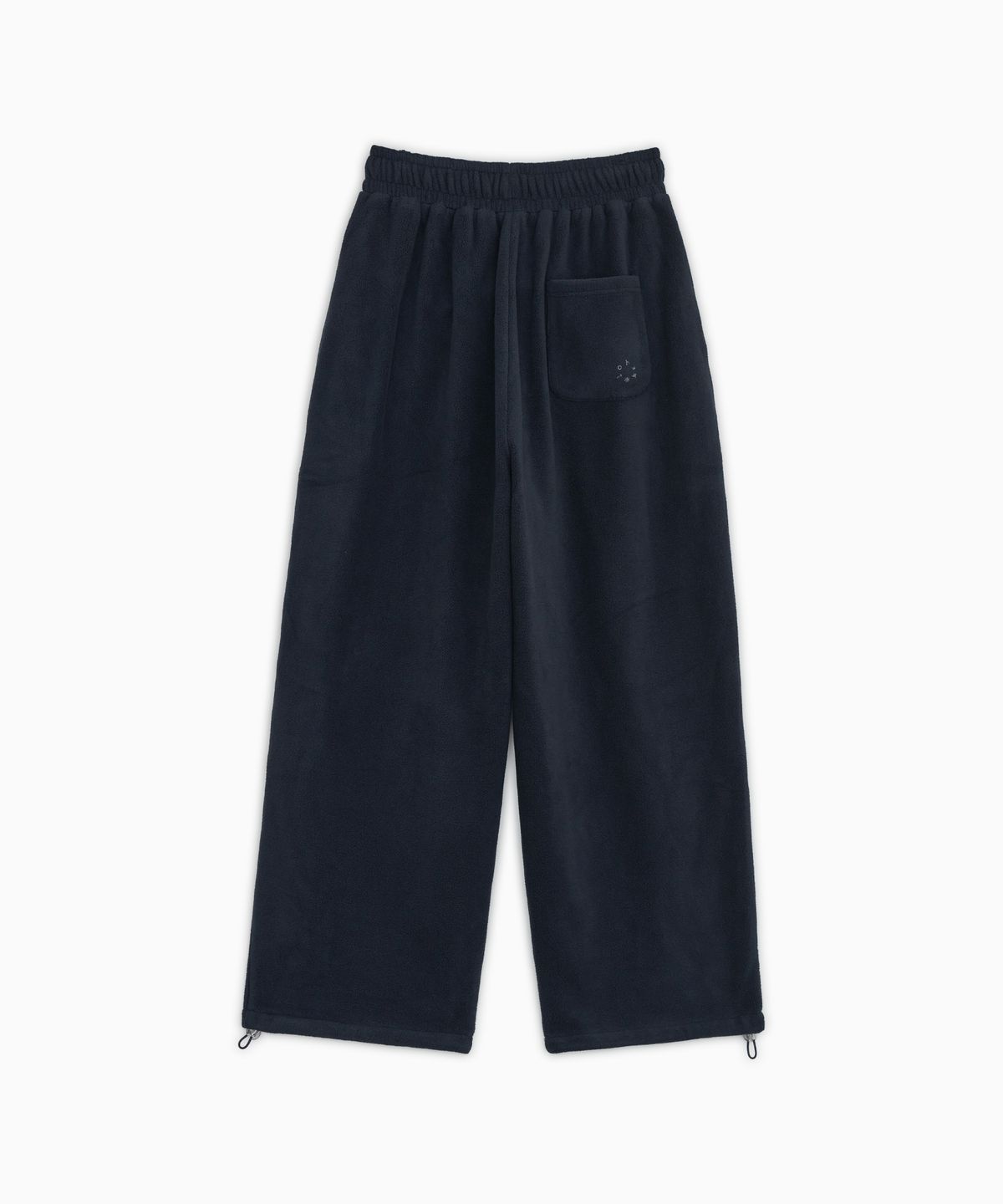 오헤시오(OHESHIO) SIGNATURE EMBROIDERY FLEECE PANTS, NAVY