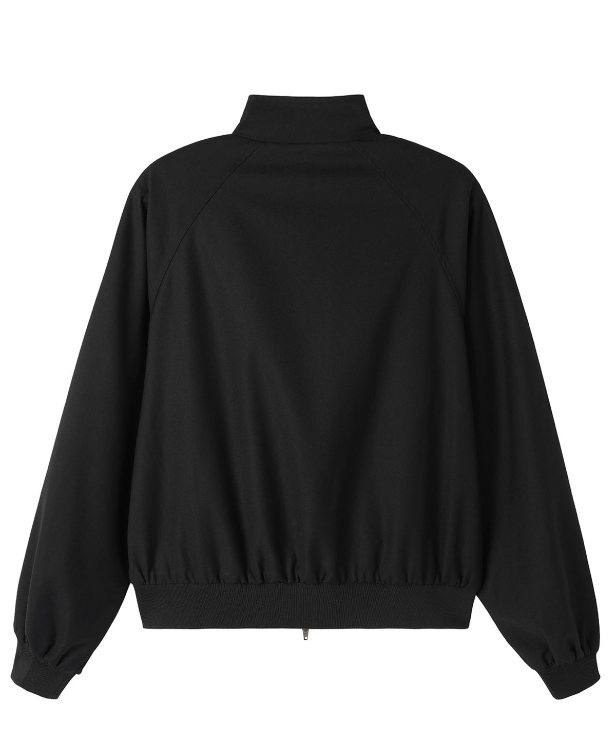 오픈야드(오와이)(OPENYARD(OY)) SYSTEM CROPPED TRACK JACKET - BLACK