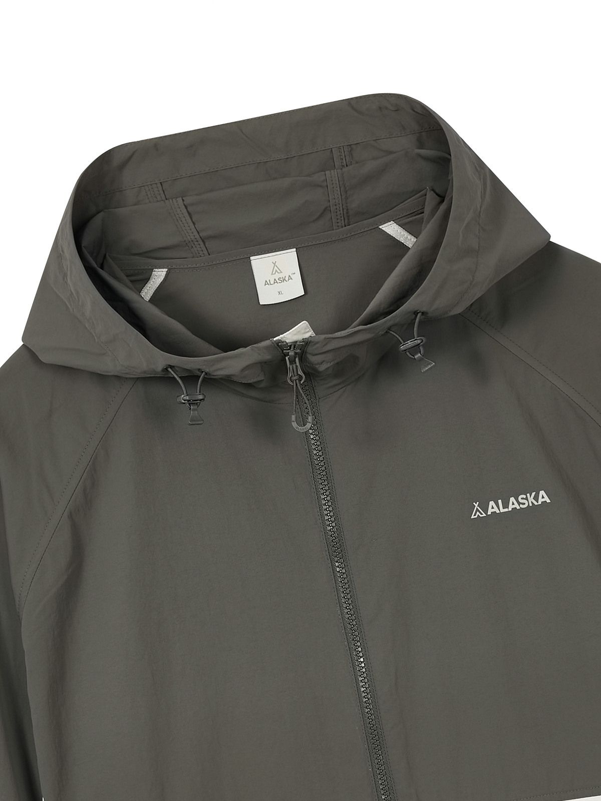 알래스카(ALASKA) 남성 알래스카 경량 주력 나일론 와샤 바람막이 SET-UP_PAG2JJ1430KBR