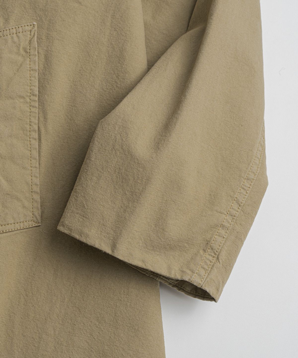 비헤비어(BEHEAVYER) DYED C/L ROVER COAT khaki