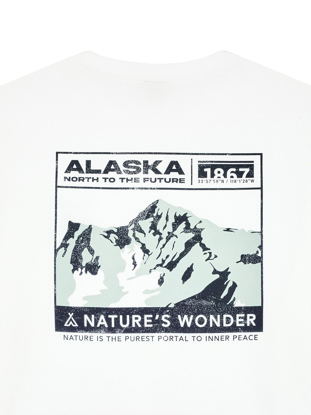 알래스카(ALASKA) 남성 알래스카 캠페인 쿨코튼 반팔티_PAG2TS1430OWT