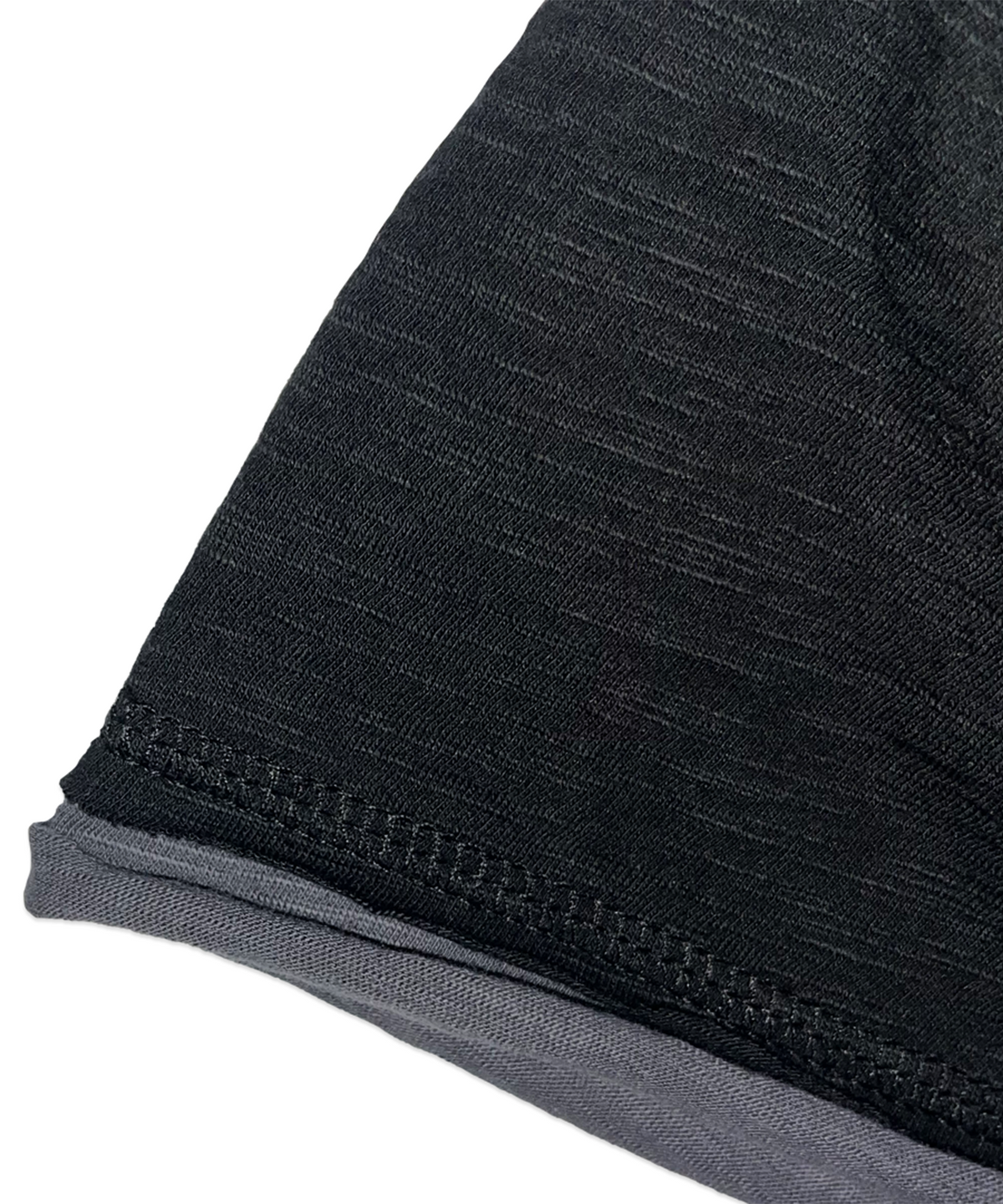 마스컴퍼니(MASCOMPANY) Layered beanie - Black