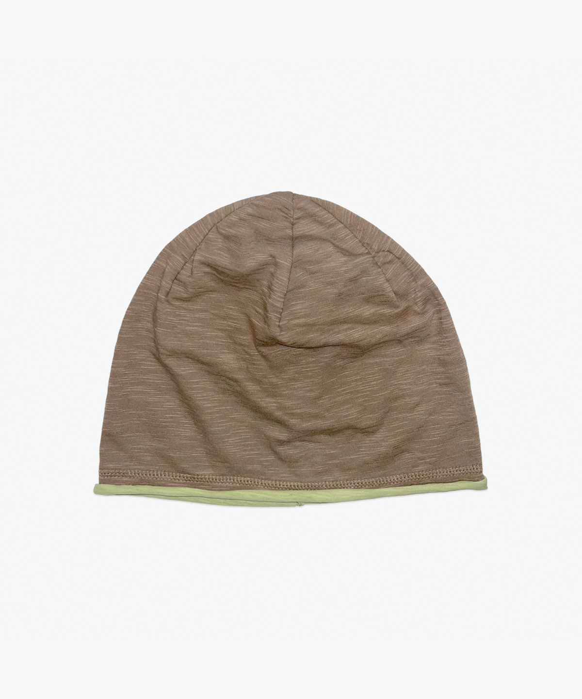 마스컴퍼니(MASCOMPANY) Layered beanie - Beige