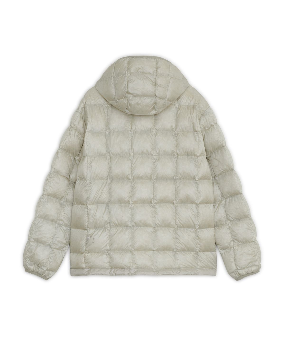오헤시오(OHESHIO) REVERSIBLE FLORAL GRAPHIC DUCK DOWN, LIGHT GRAY