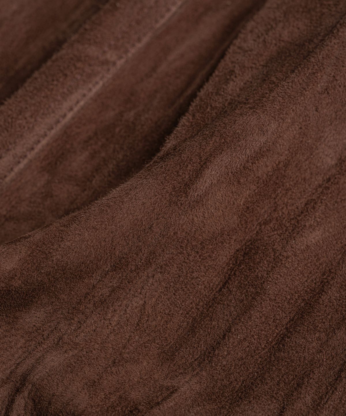 비헤비어(BEHEAVYER) WASHED GOATSUEDE TYPE-1 JACKET chocolate