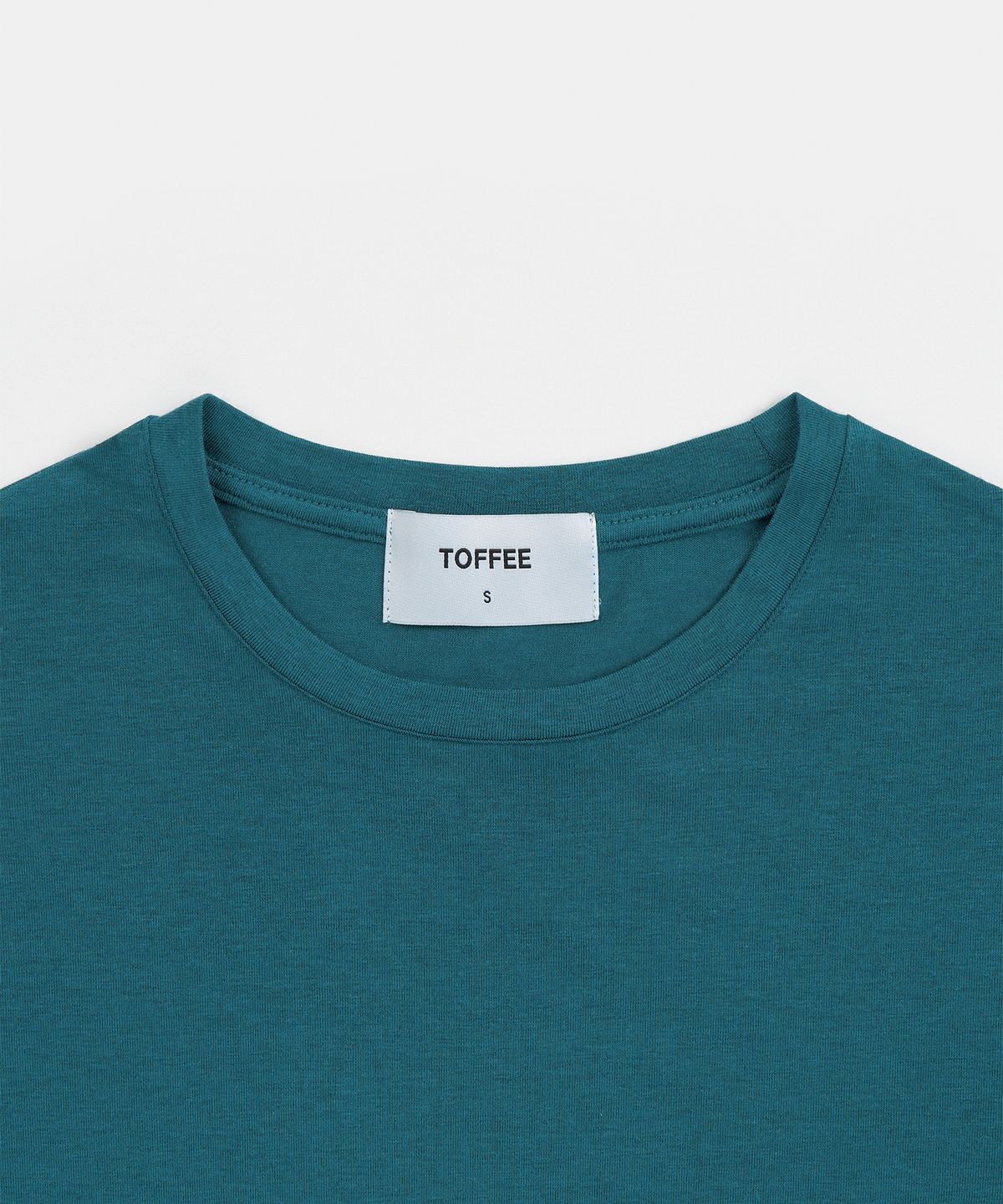토피 우먼(TOFFEE WOMEN) W 베이직 드레이프 롱슬리브 (TEAL BLUE)