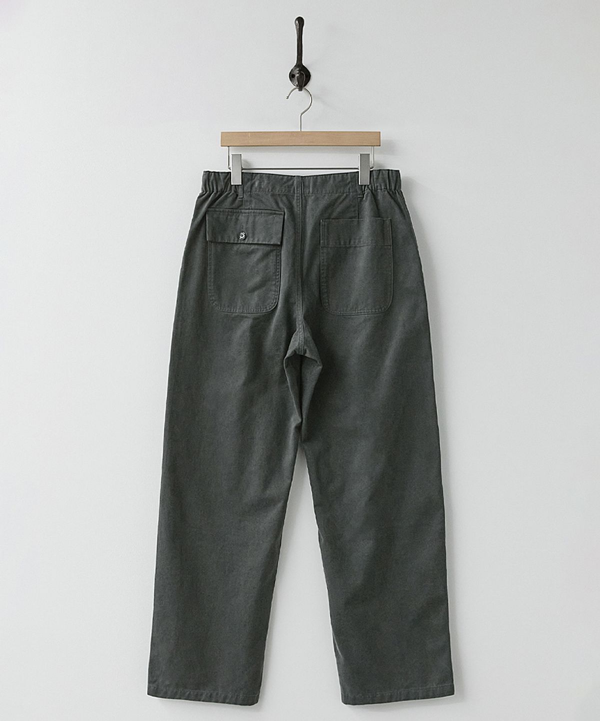 러프사이드(ROUGHSIDE) Elastic Fatigue Pants Graphite