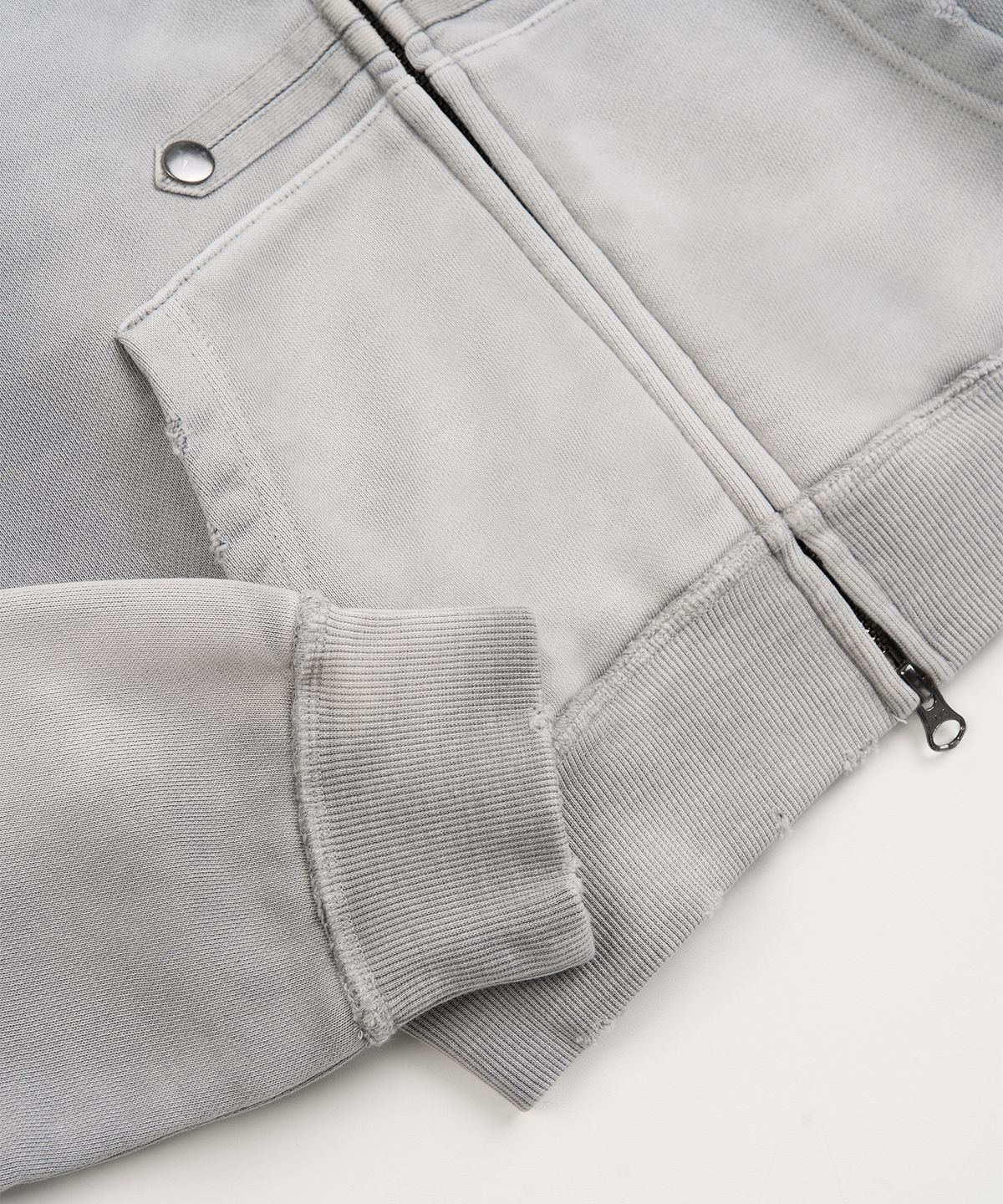 토피 우먼(TOFFEE WOMEN) W 나폴레옹 후드 집업 (GREY)