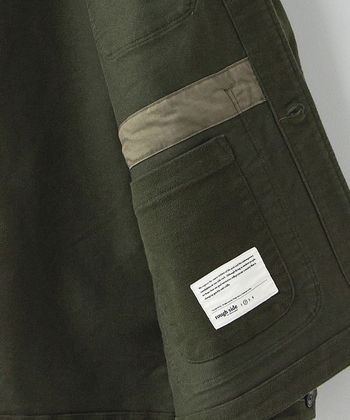 러프사이드(ROUGHSIDE) Workers Olive