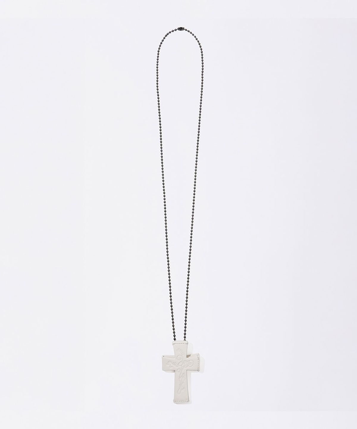 스컬프터(SCULPTOR) Cross Strap Wallet White