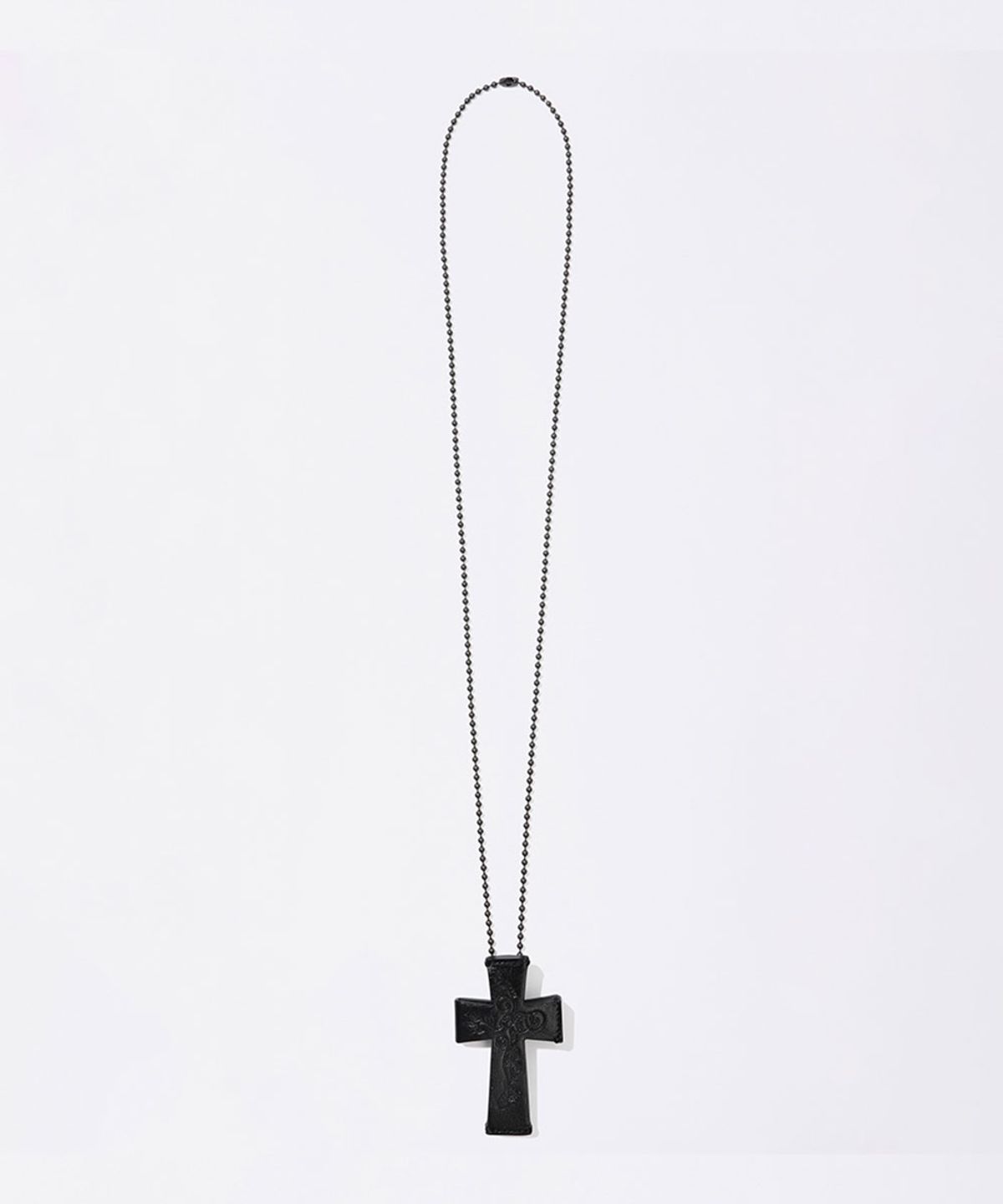 스컬프터(SCULPTOR) Cross Strap Wallet Black