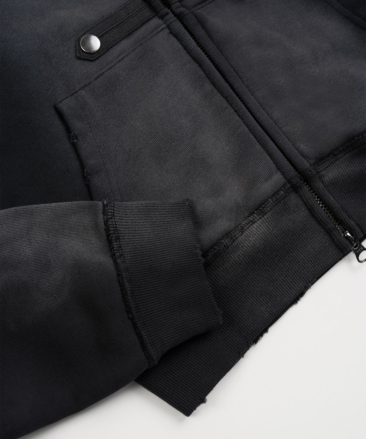 토피 우먼(TOFFEE WOMEN) W 나폴레옹 후드 집업 (BLACK)