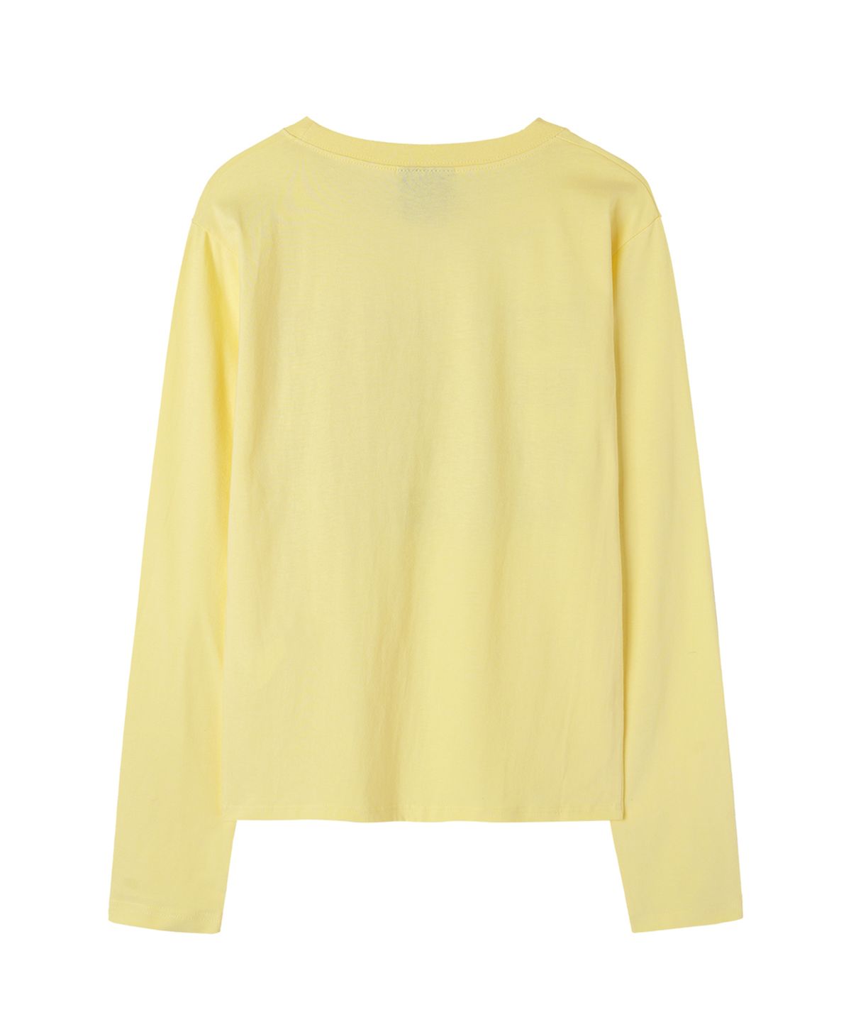 오픈야드(오와이)(OPENYARD(OY)) MY YARD L/S TEE - YELLOW