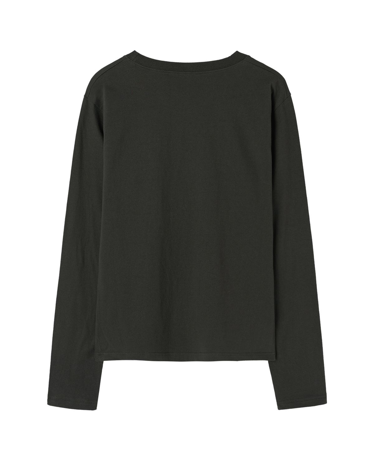오픈야드(오와이)(OPENYARD(OY)) MY YARD L/S TEE - CHARCOAL