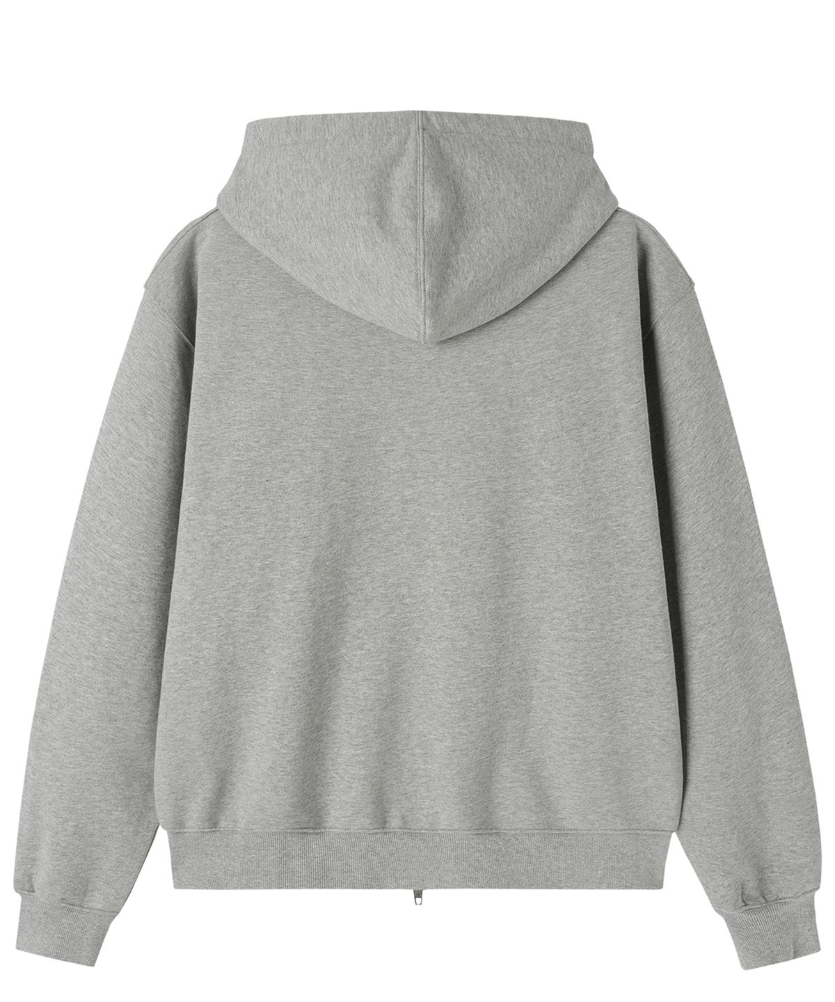 오픈야드(오와이)(OPENYARD(OY)) COLLEGIATE CREST HOODIE ZIP UP - MELANGE