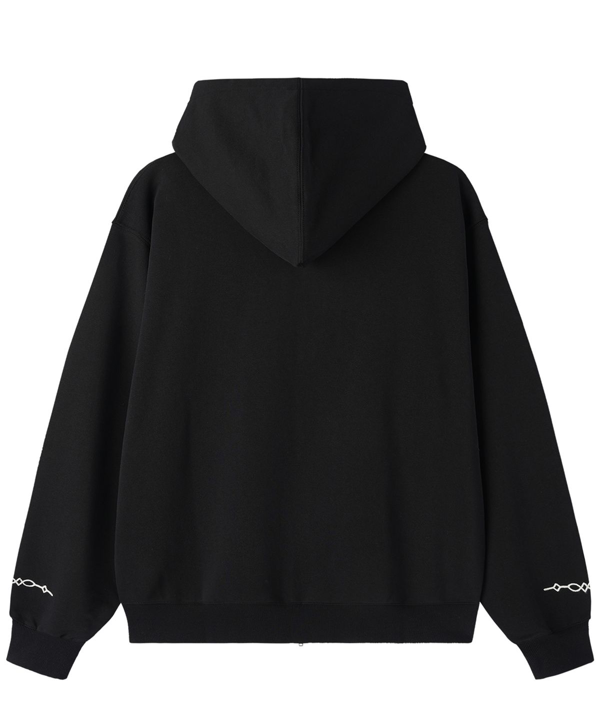오픈야드(오와이)(OPENYARD(OY)) FROGGING HOODIE ZIP - BLACK