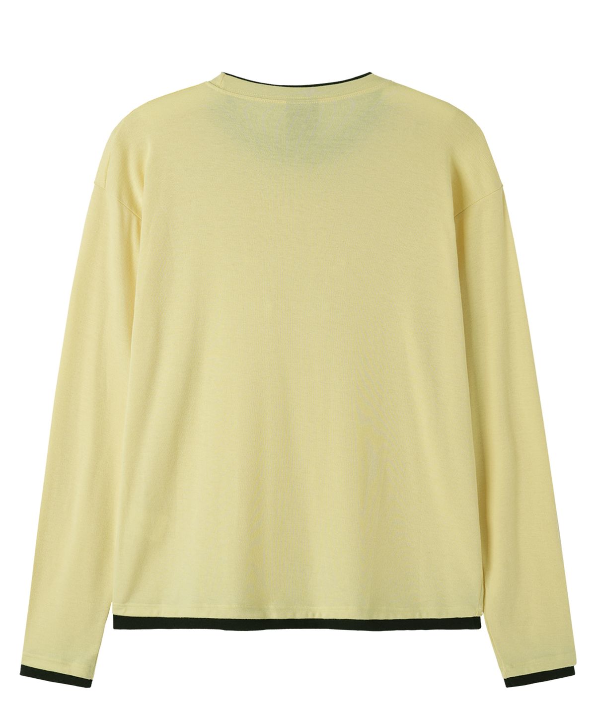 오픈야드(오와이)(OPENYARD(OY)) SCATTERED BUTTON L/S TOP - YELLOW