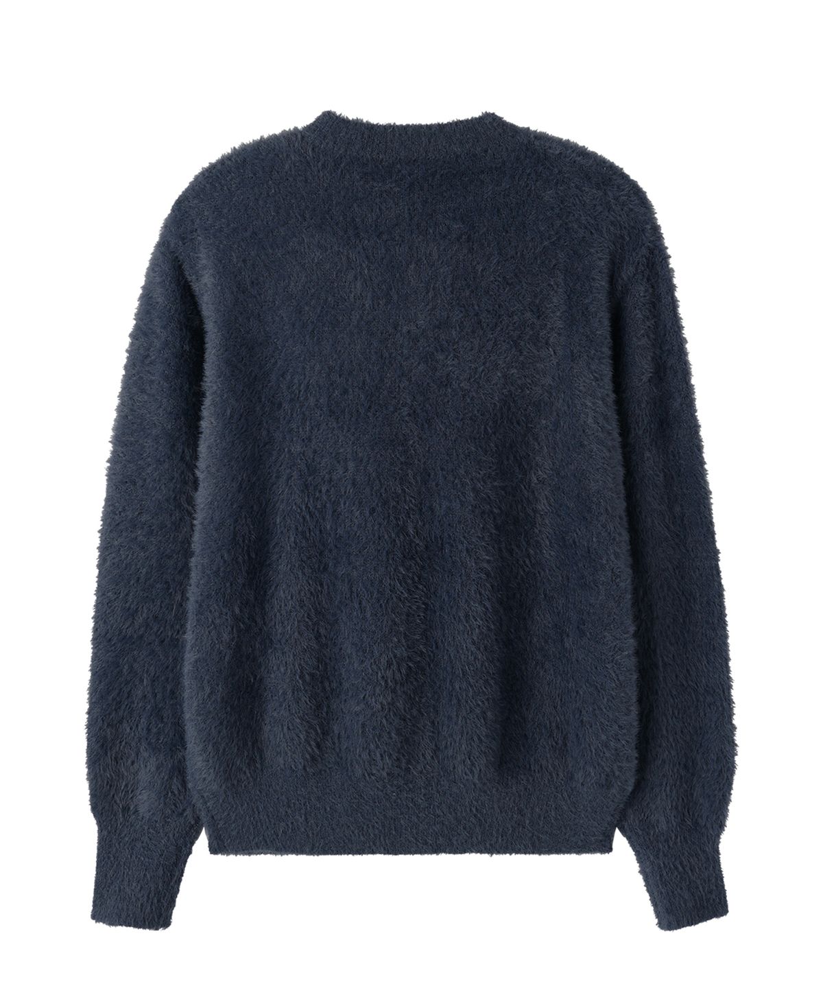 오픈야드(오와이)(OPENYARD(OY)) HAIRY KNIT CARDIGAN - NAVY