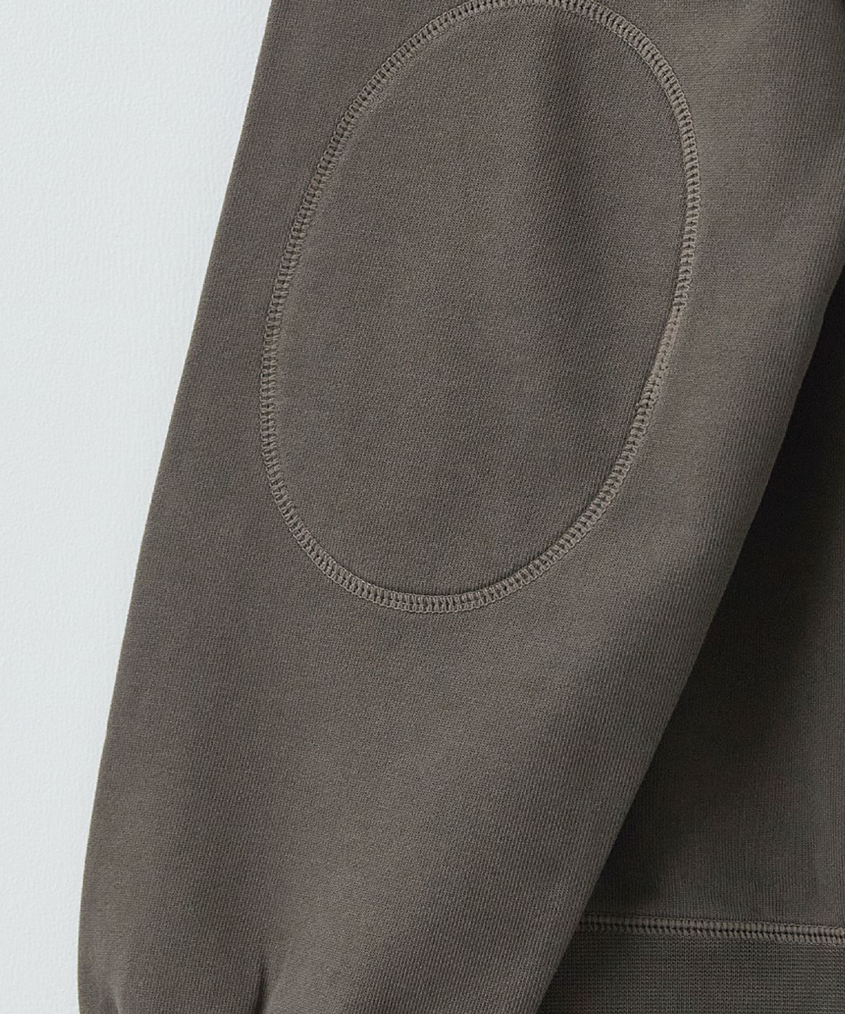 러프사이드(ROUGHSIDE) Oversized Sweat Shirt Brown