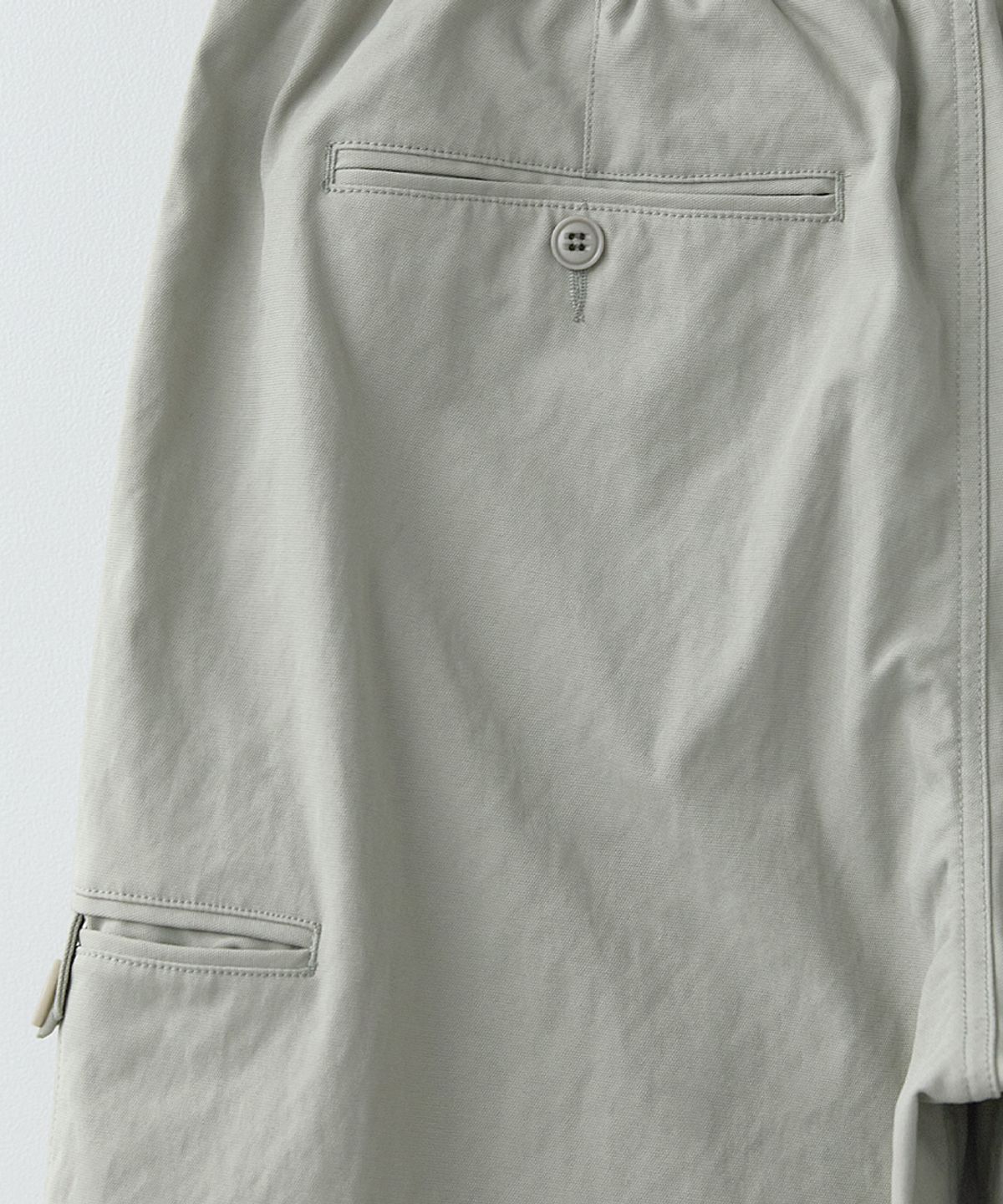 러프사이드(ROUGHSIDE) Easy Para Pants Greige