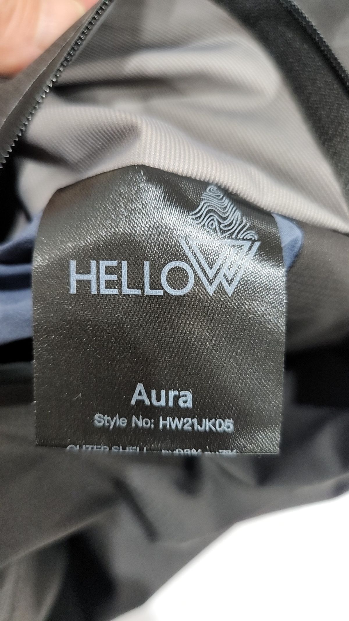 헬로우(HELLOW) 아우라 AURA HIGHLIGHT JACKET-grey L