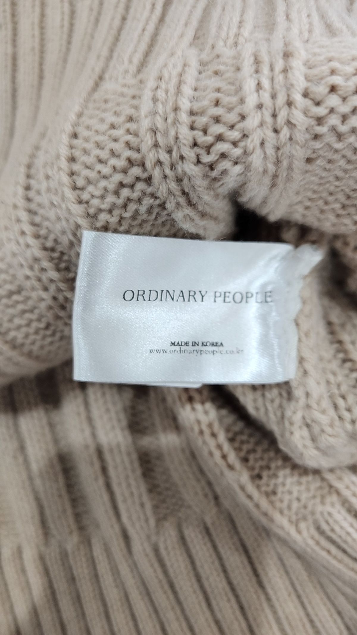 오디너리피플(ORDINARY PEOPLE) 니트/스웨터 FREE