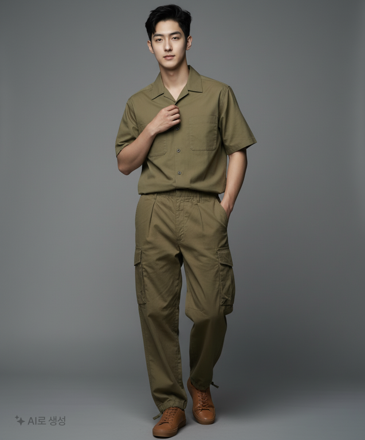 유니클로(UNIQLO) 코튼 팬츠 S