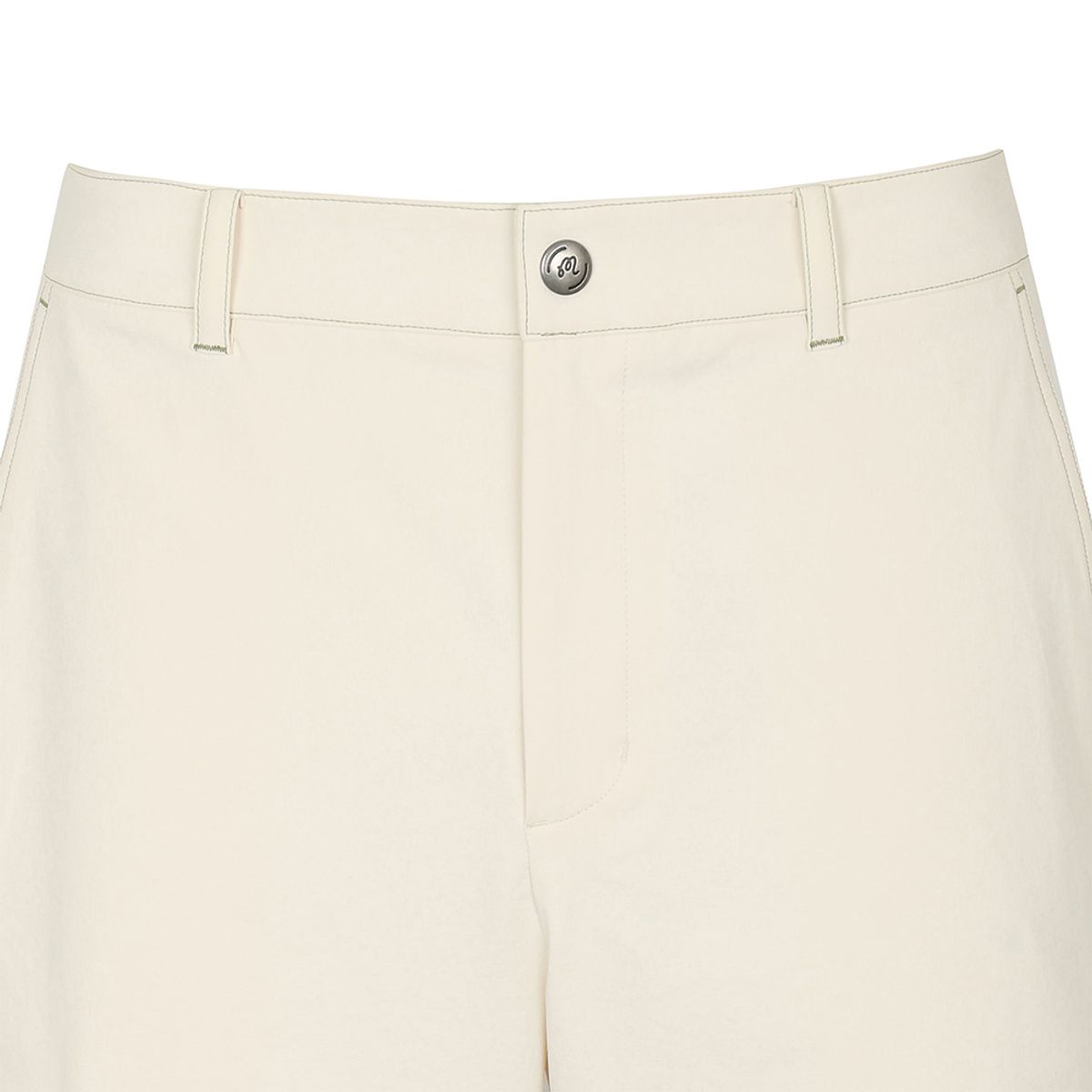 말본 골프(MALBON GOLF) 스티치 디테일 아노락 숏 CREAM (MAN)
