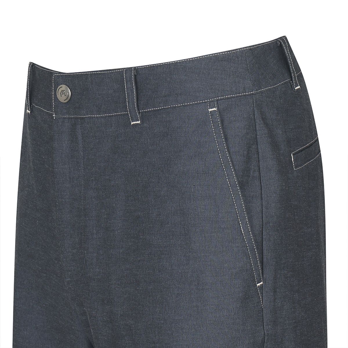 말본 골프(MALBON GOLF) 스티치 디테일 아노락 숏 NAVY (MAN)