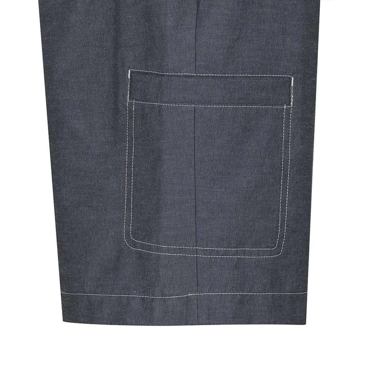 말본 골프(MALBON GOLF) 스티치 디테일 아노락 숏 NAVY (MAN)