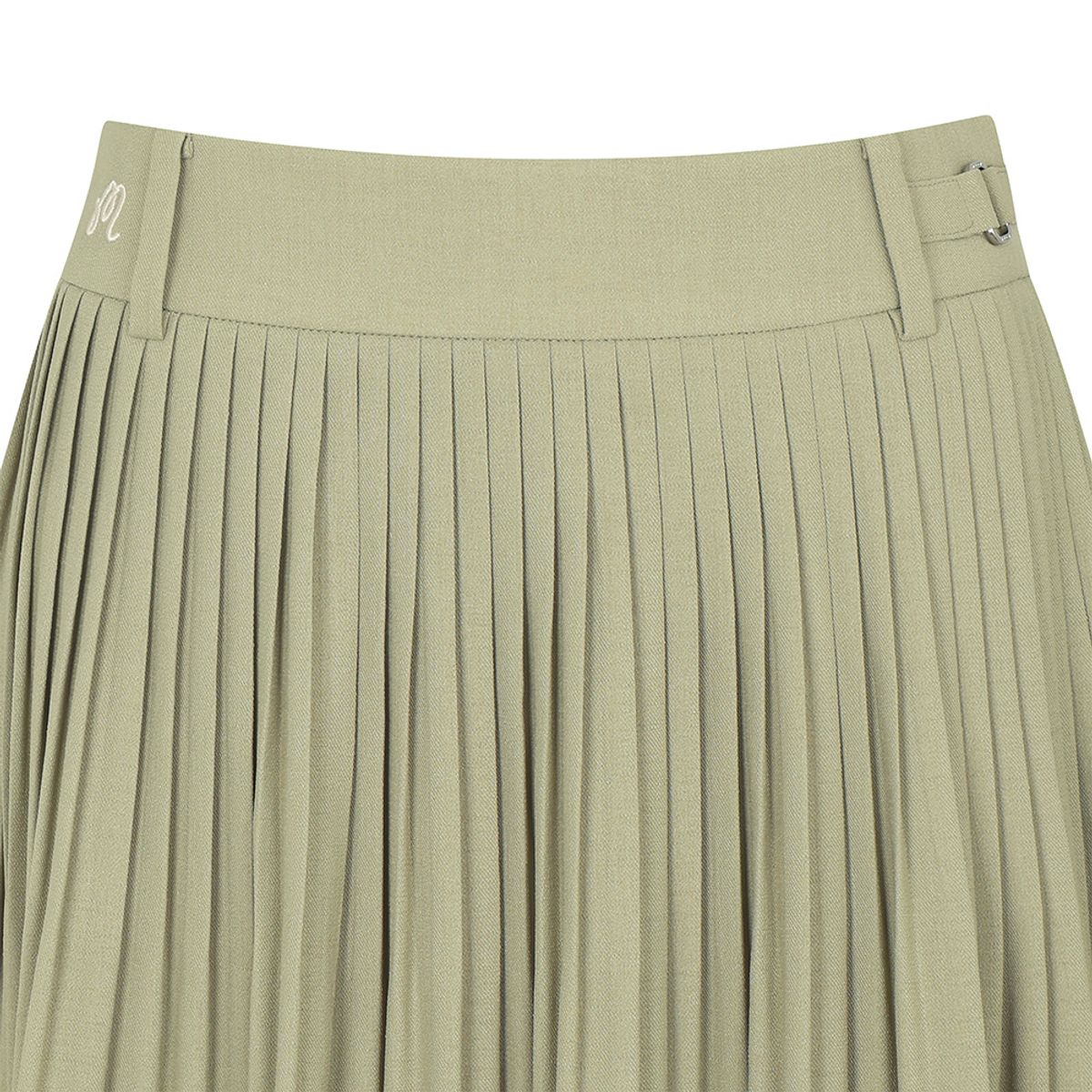 말본 골프(MALBON GOLF) 잔플리츠 포켓 변형 스커트 LIGHT KHAKI (WOMAN)