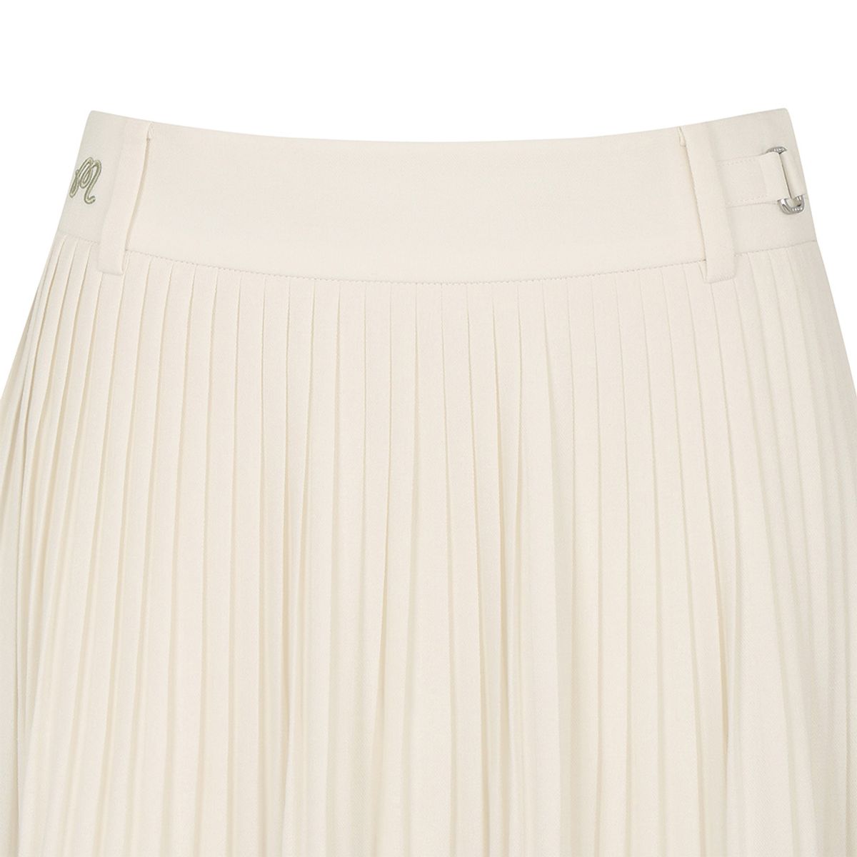 말본 골프(MALBON GOLF) 잔플리츠 포켓 변형 스커트 OFF WHITE (WOMAN)