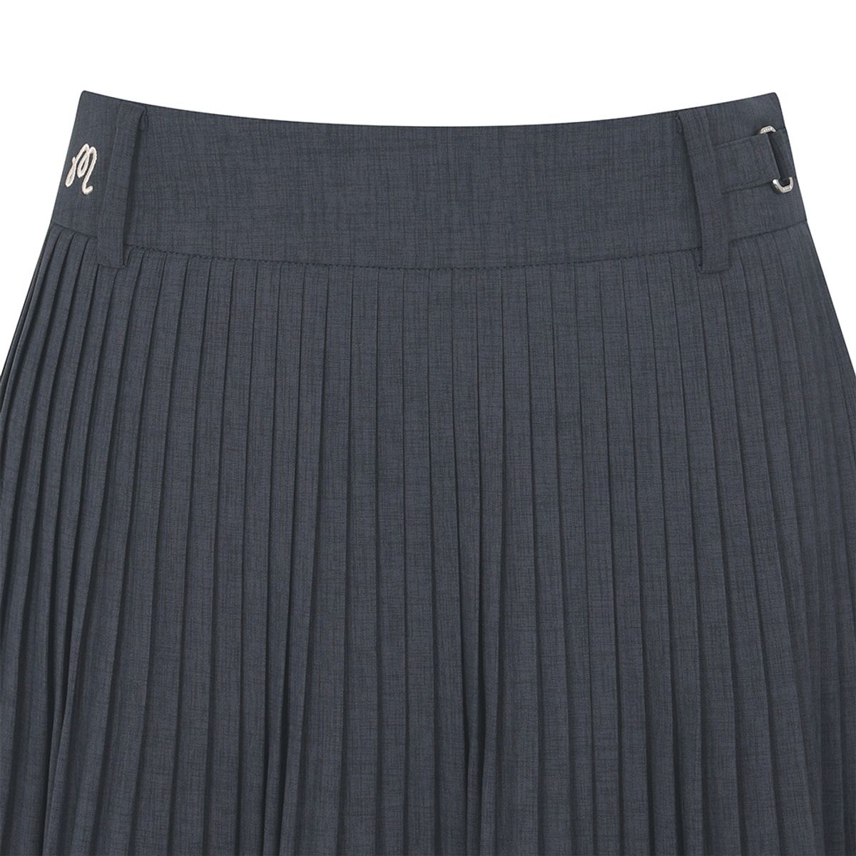 말본 골프(MALBON GOLF) 잔플리츠 포켓 변형 스커트 NAVY (WOMAN)
