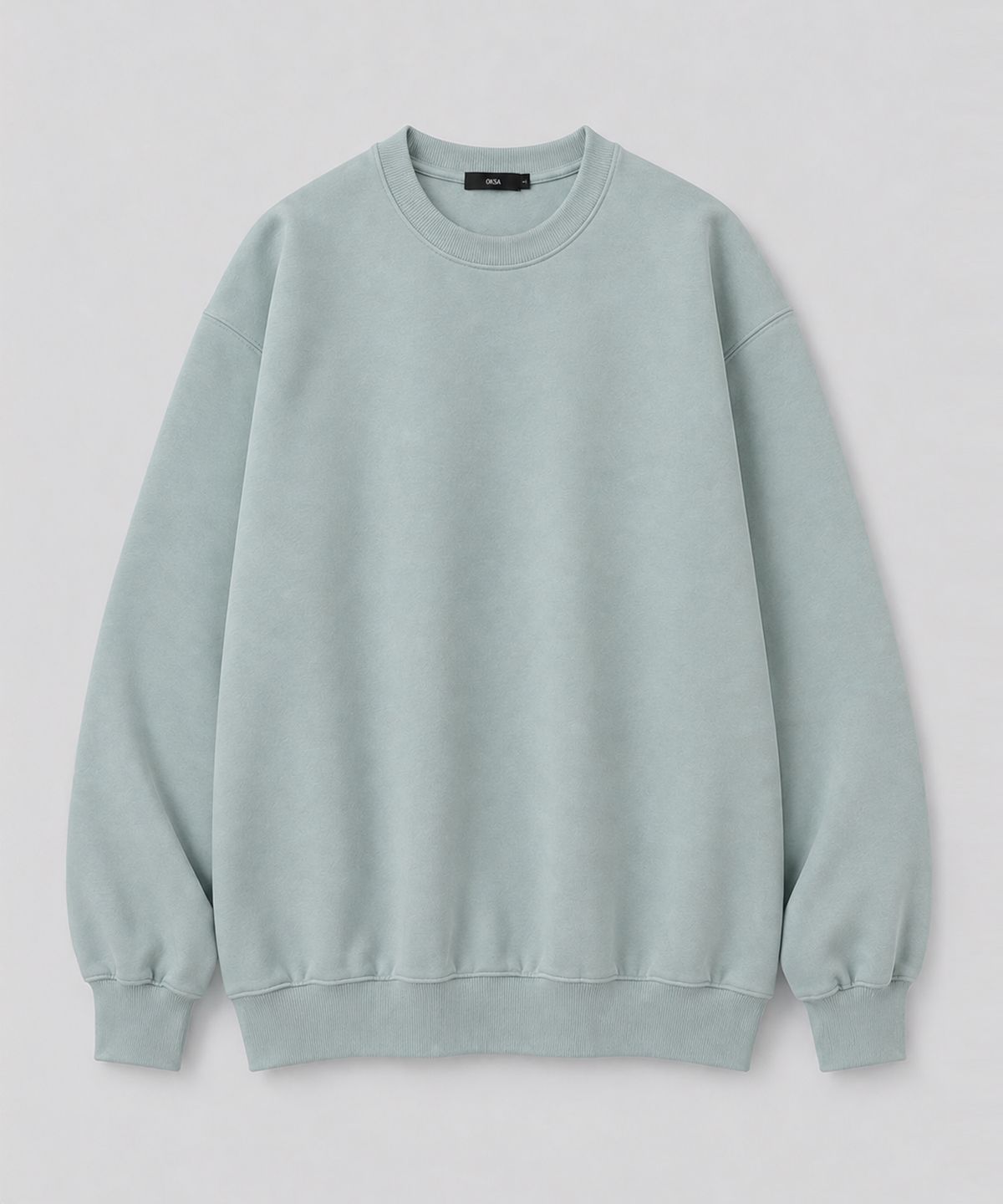 오우사(OWSA) 핑거홀 크루넥 스웻셔츠 12color