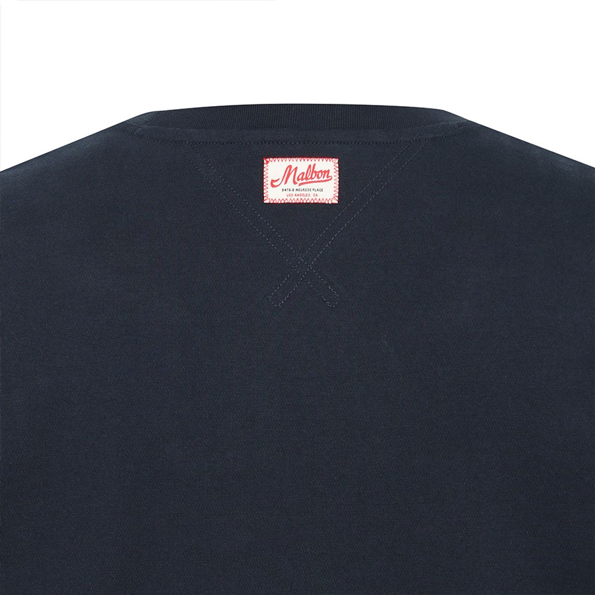 말본 골프(MALBON GOLF) 아이언웍스 빈티지 라운드 티셔츠 NAVY (MAN)