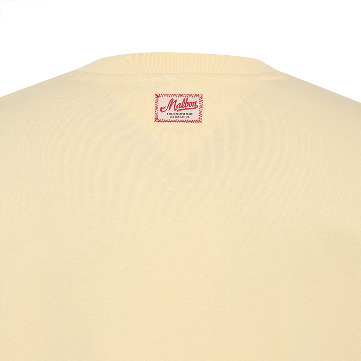 말본 골프(MALBON GOLF) 아이언웍스 빈티지 라운드 티셔츠 YELLOW (MAN)