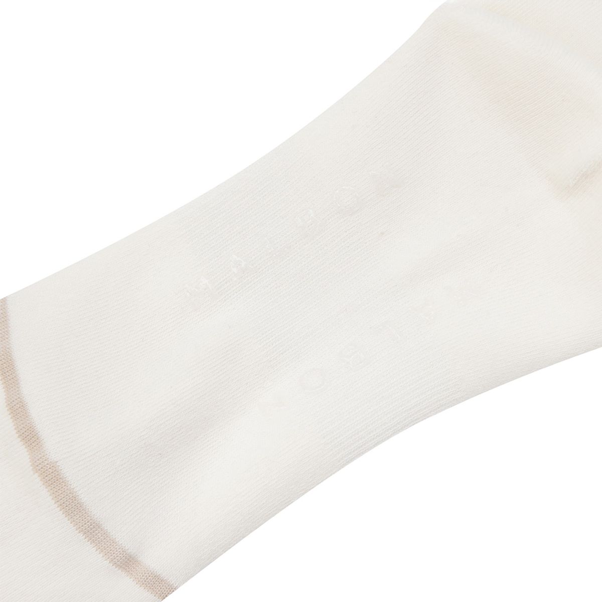 말본 골프(MALBON GOLF) 여성 언발란스 로고 니삭스 IVORY (WOMAN)