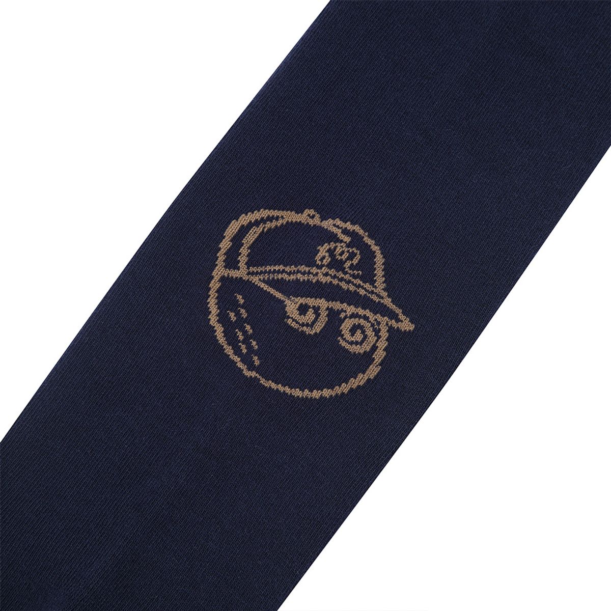 말본 골프(MALBON GOLF) 여성 언발란스 로고 니삭스 NAVY (WOMAN)