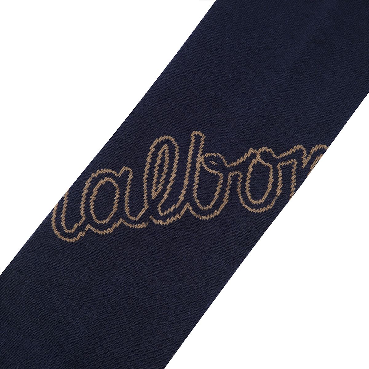 말본 골프(MALBON GOLF) 여성 언발란스 로고 니삭스 NAVY (WOMAN)