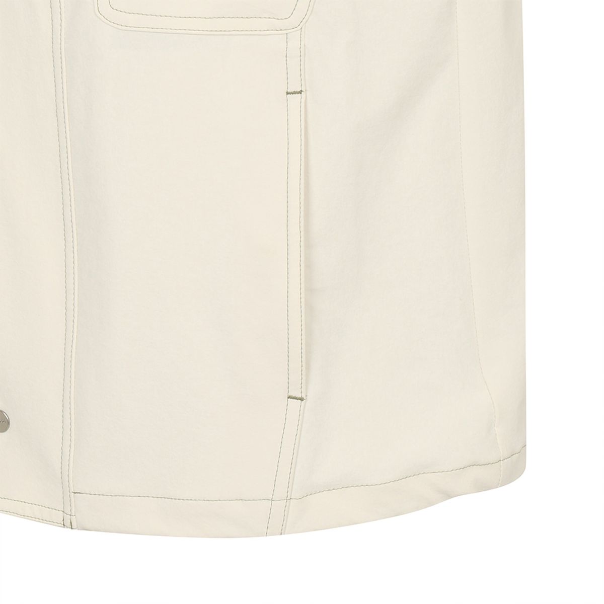 말본 골프(MALBON GOLF) 데님 라이크 반팔 자켓 OFF WHITE (WOMAN)