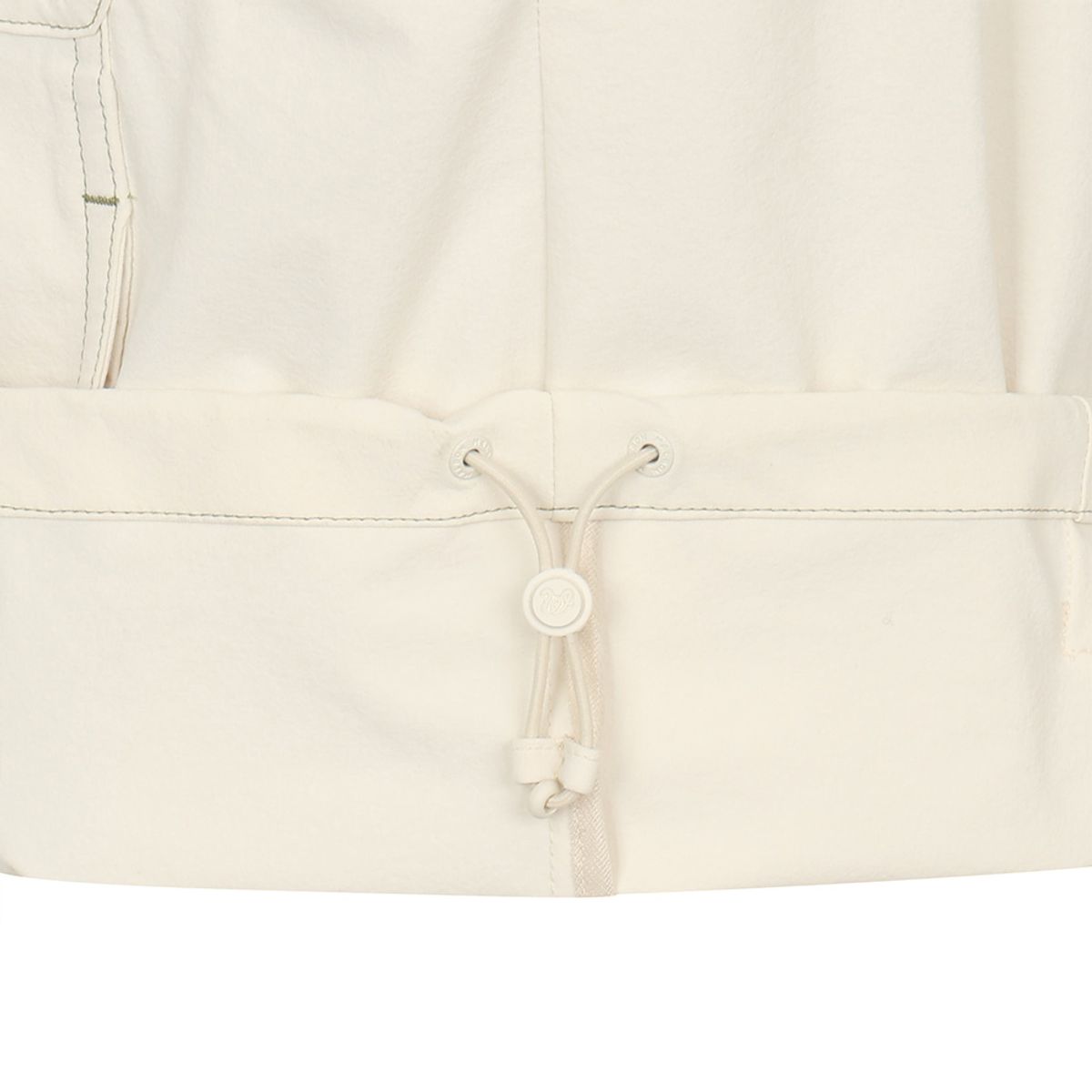 말본 골프(MALBON GOLF) 데님 라이크 반팔 자켓 OFF WHITE (WOMAN)