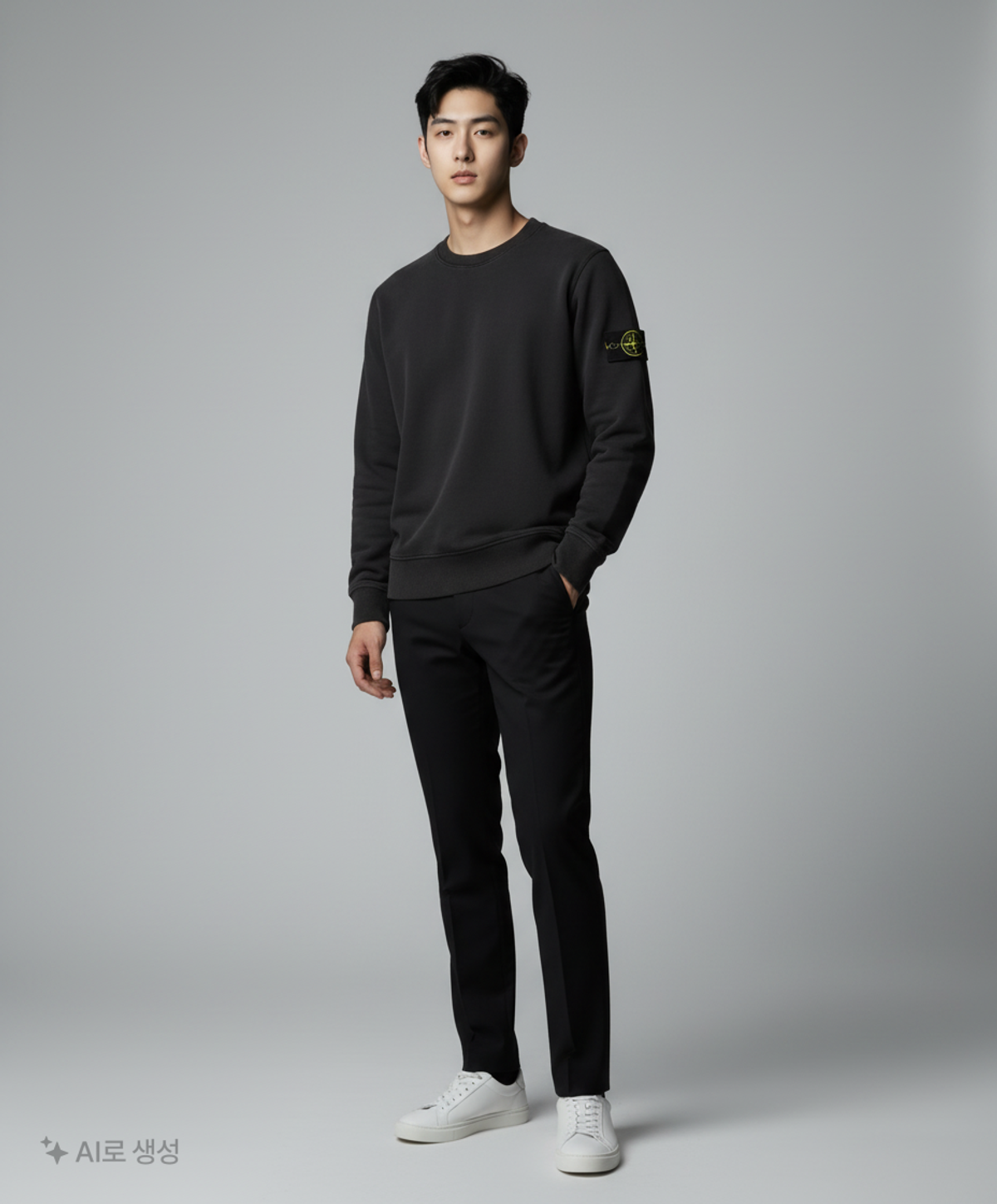 스톤아일랜드(STONE ISLAND) 맨투맨/스웨트셔츠 XL