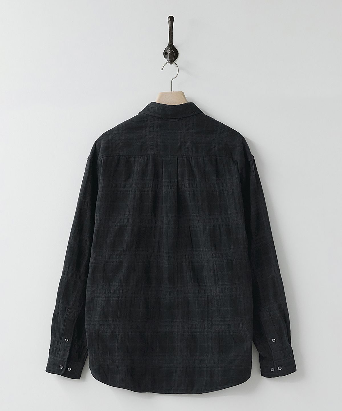 러프사이드(ROUGHSIDE) Primary Shirt Charcoal Check