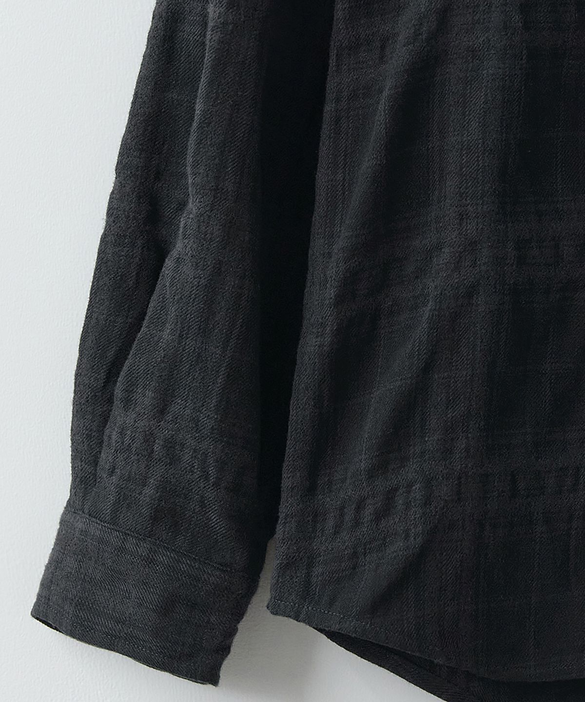 러프사이드(ROUGHSIDE) Primary Shirt Charcoal Check