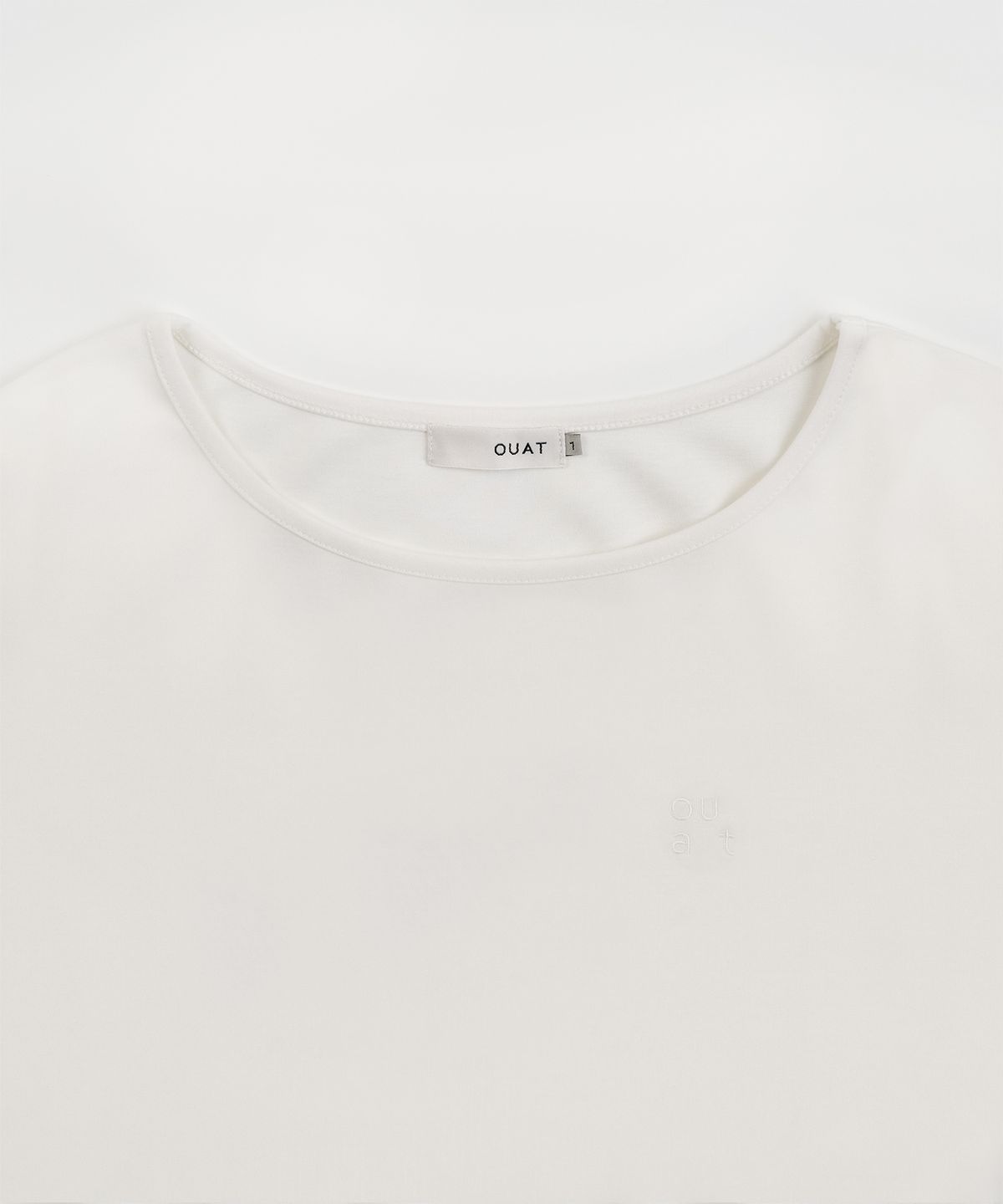 오우앗(OUAT) 데일리 롱 슬리브 티셔츠 (WHITE)