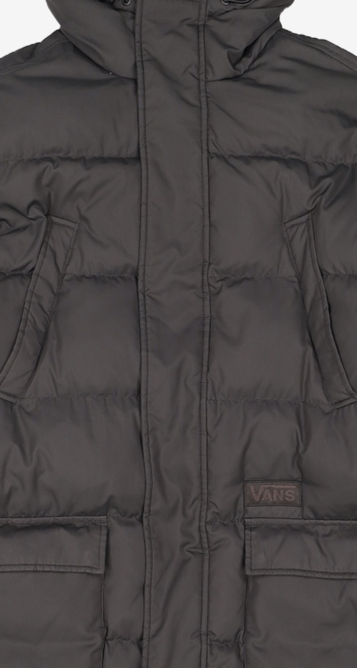 반스(VANS) 덕 다운 롱 파카 - 블랙 / VN0A3TXLBLK1 XL