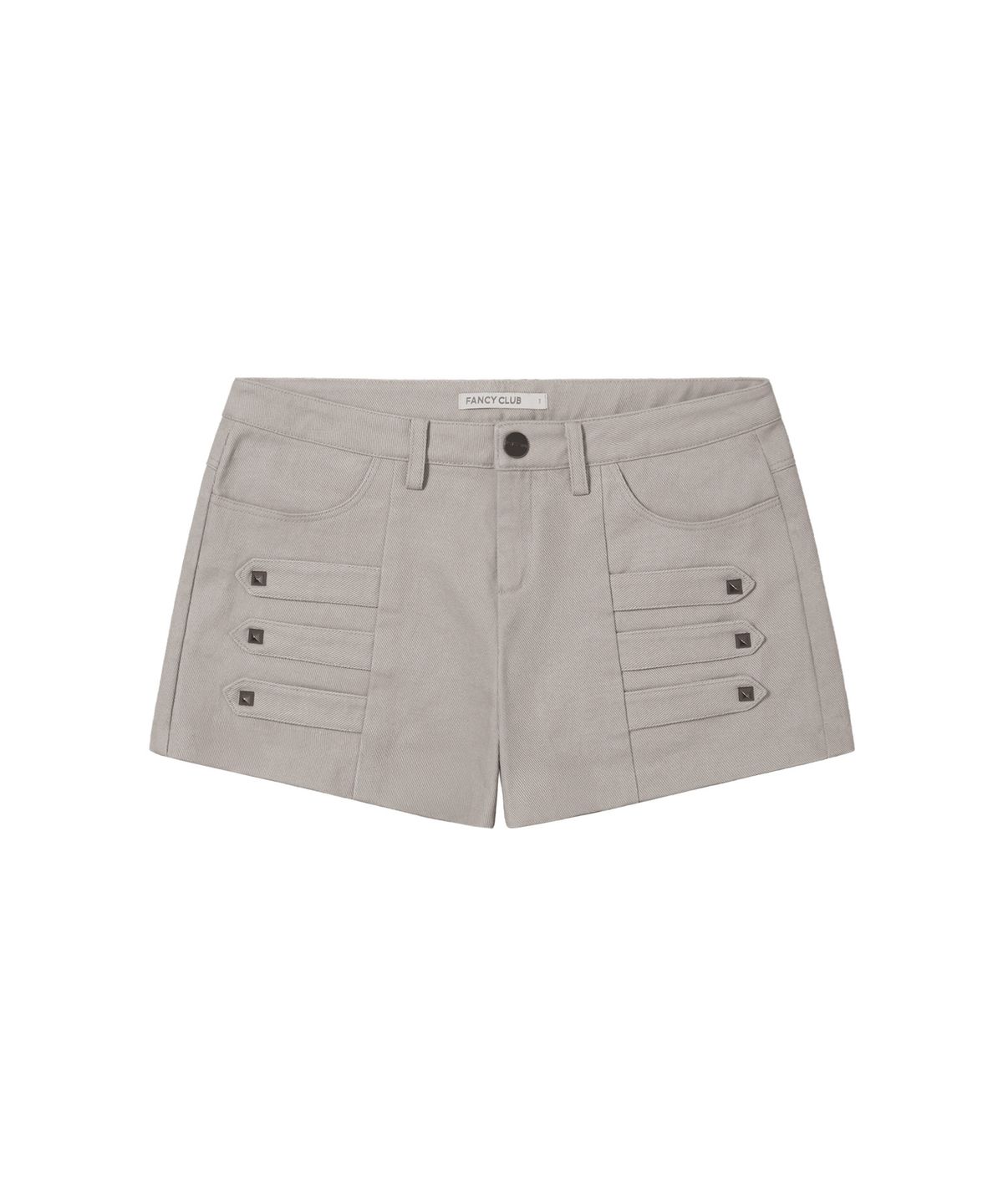 팬시클럽(FANCY CLUB) 배드걸 마이크로 숏츠 (BEIGE) F26ZD469