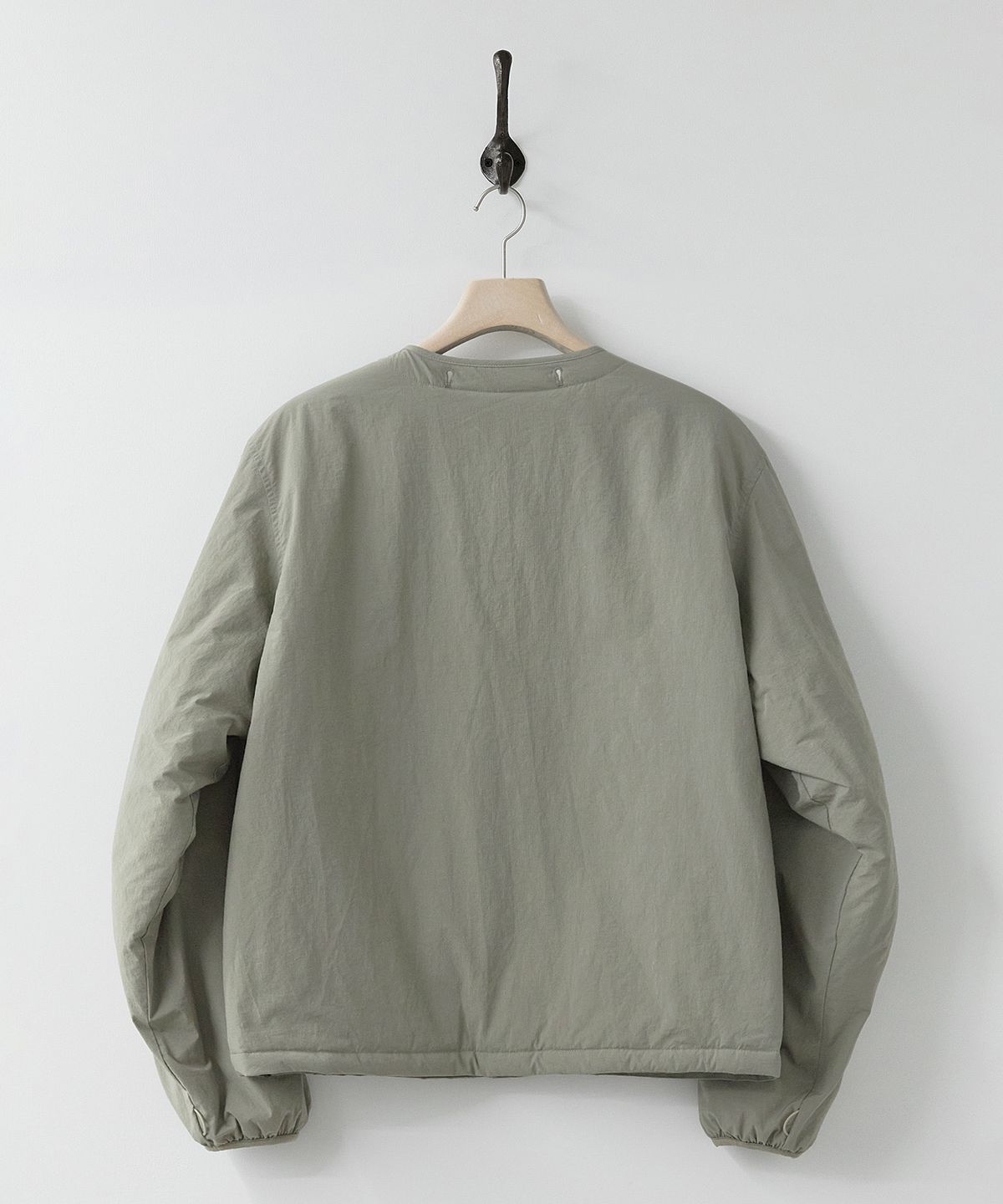 러프사이드(ROUGHSIDE) Insulation Cardigan Sand