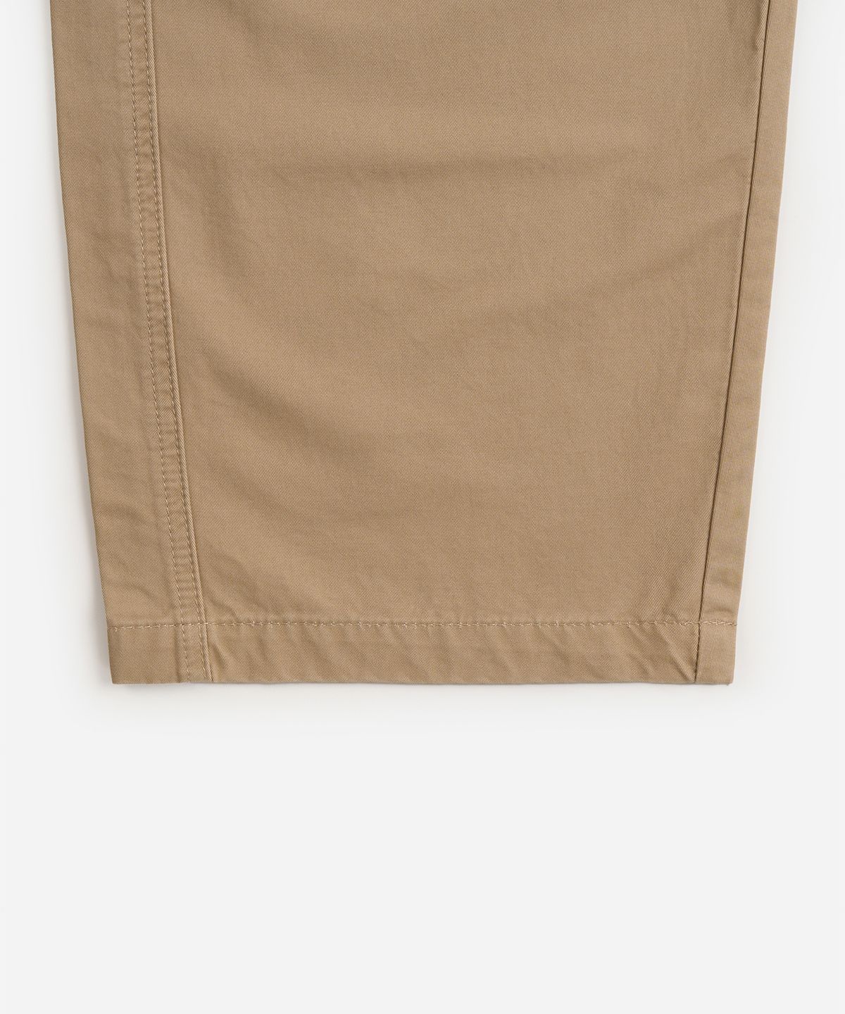 엑스컨테이너(EXCONTAINER) 브러쉬드 코튼 커브드 치노 팬츠 (BEIGE)
