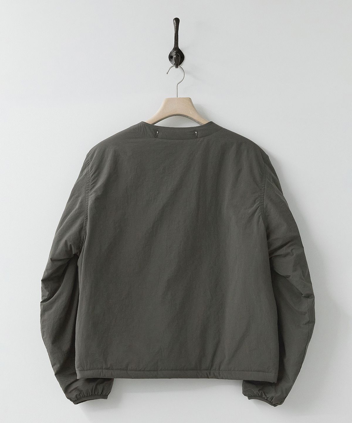 러프사이드(ROUGHSIDE) Insulation Cardigan Bark
